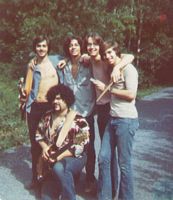 Rio's first blues band, the Kane Bros. Blues Band, 1975