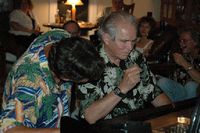 duet w/ Bob Seeley, Cincy boogie party, 2004